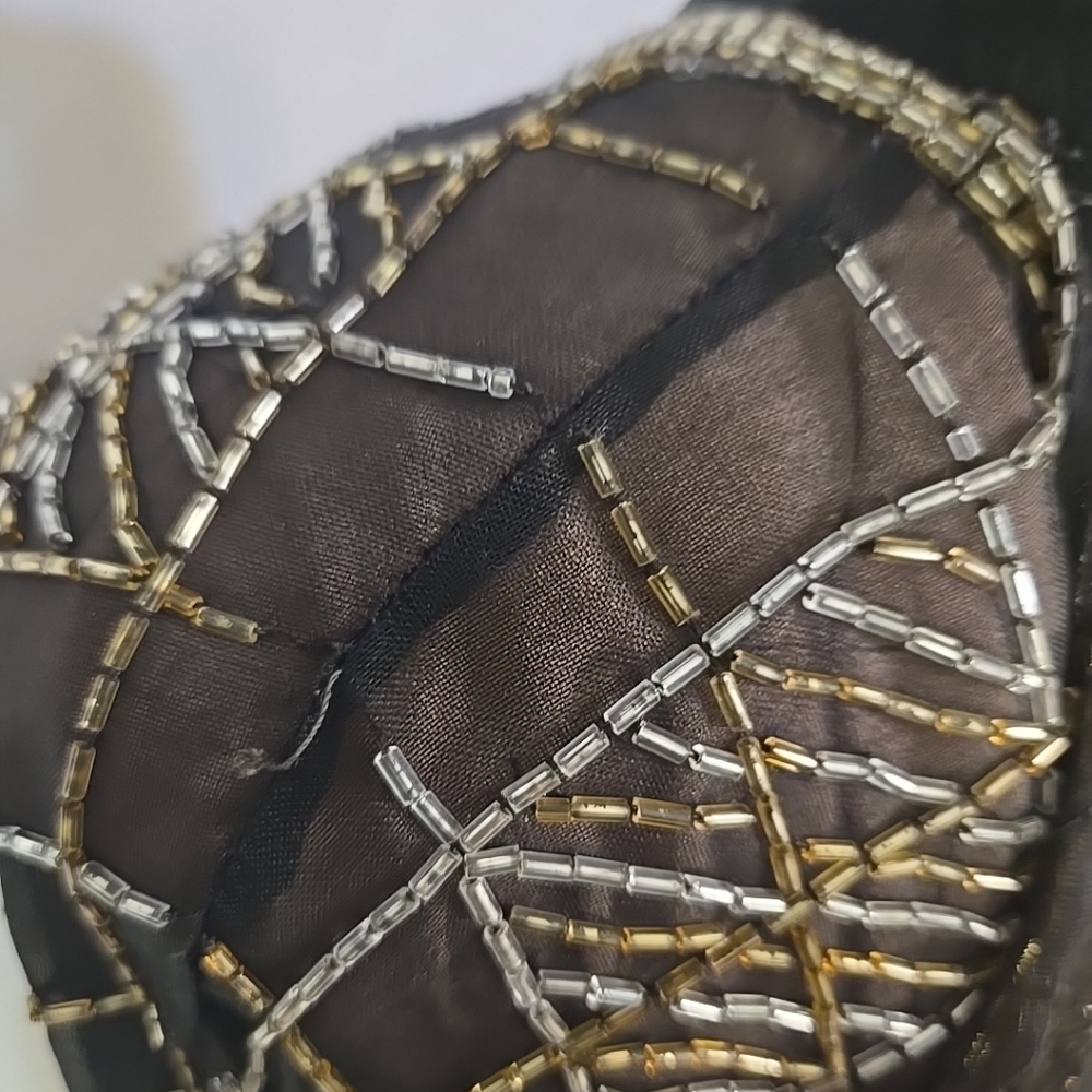 Veena Vintage Beaded Cocktail Dress - Picture 11 of 14